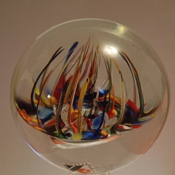 Paperweight 3 " Colorful - Picture 3 of 3